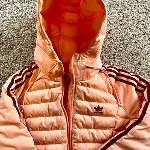 Adidas winter jacket size small